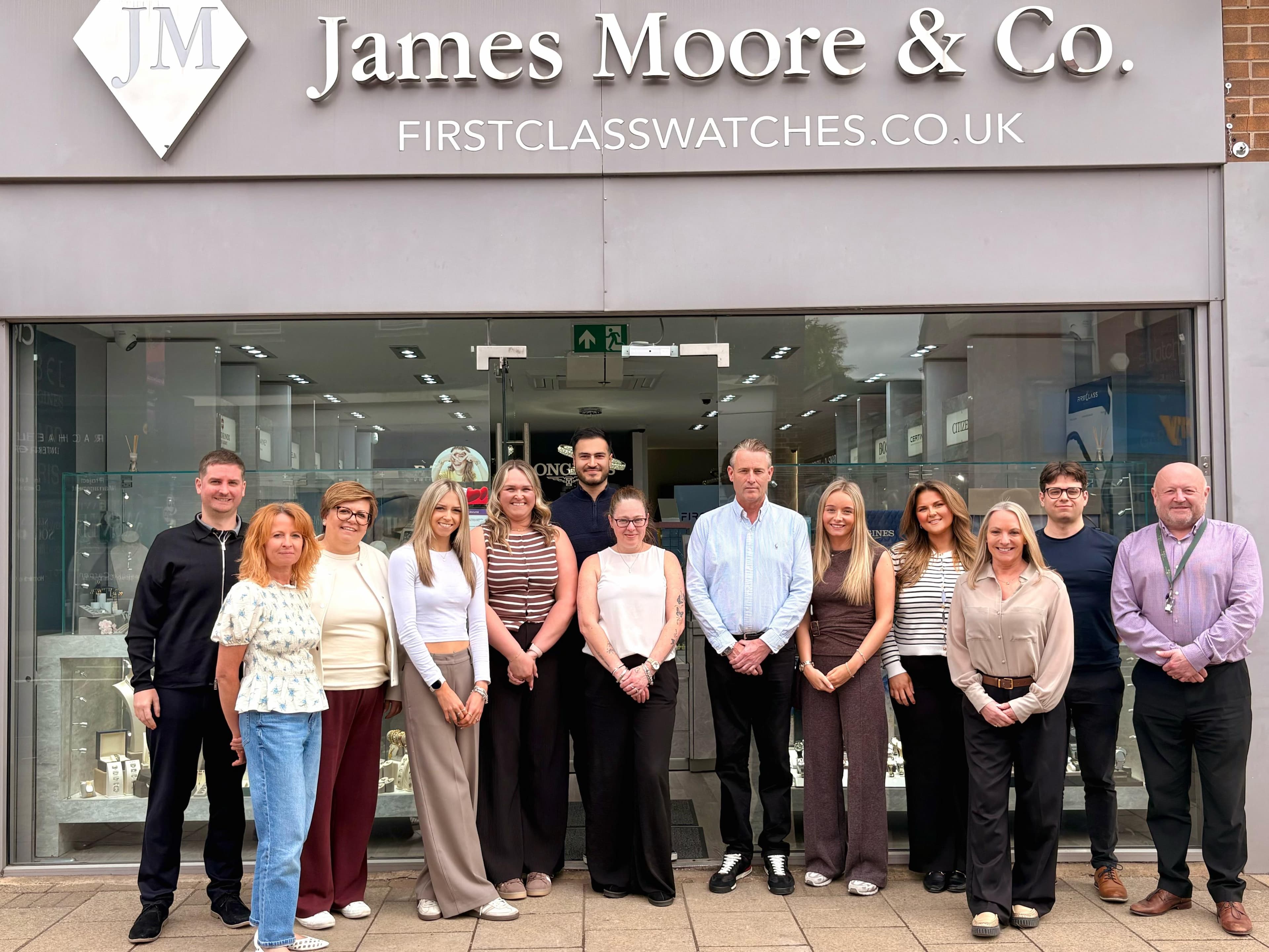 James Moore Jewellers team