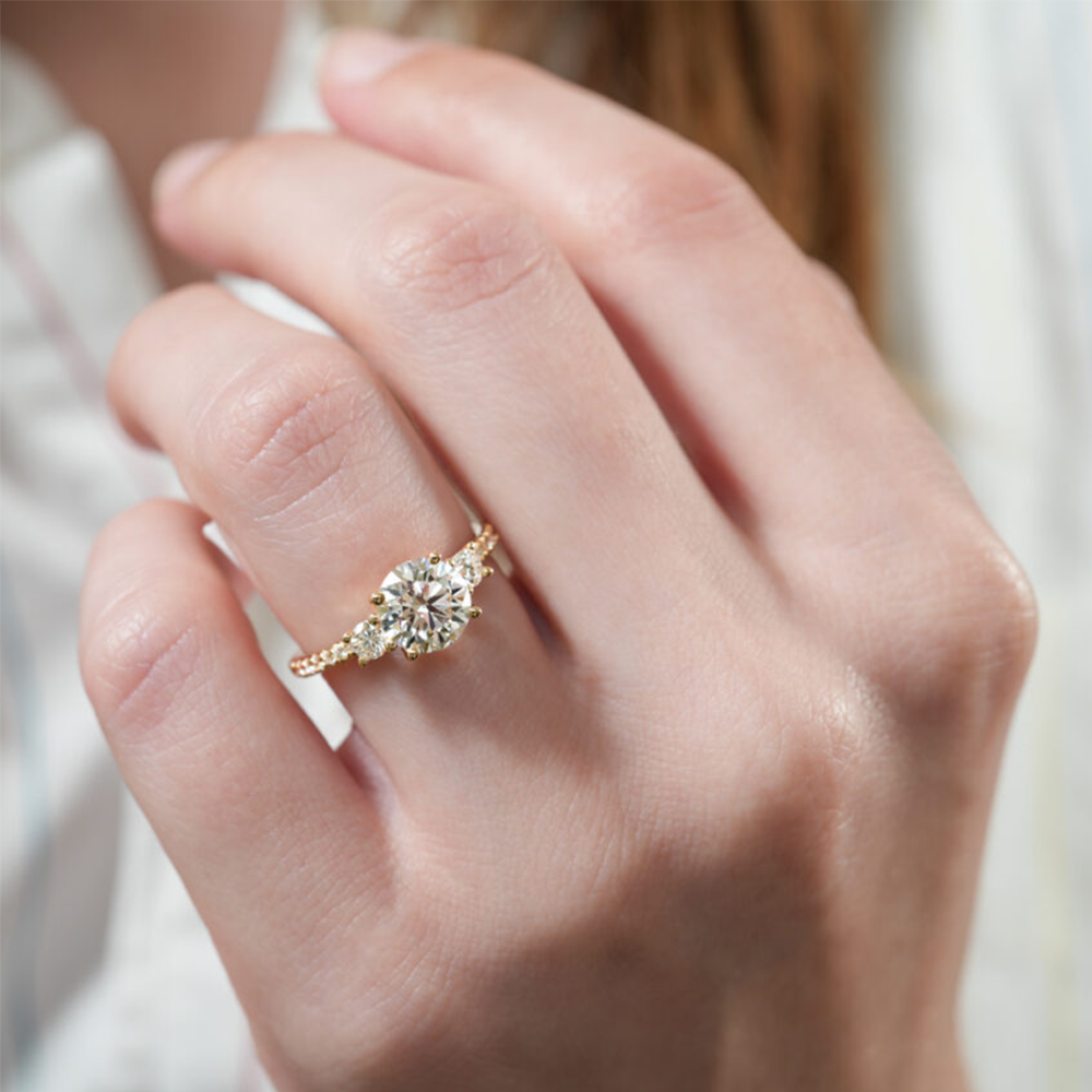 Three-stone Rings